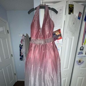 Pink Ball Gown Dress